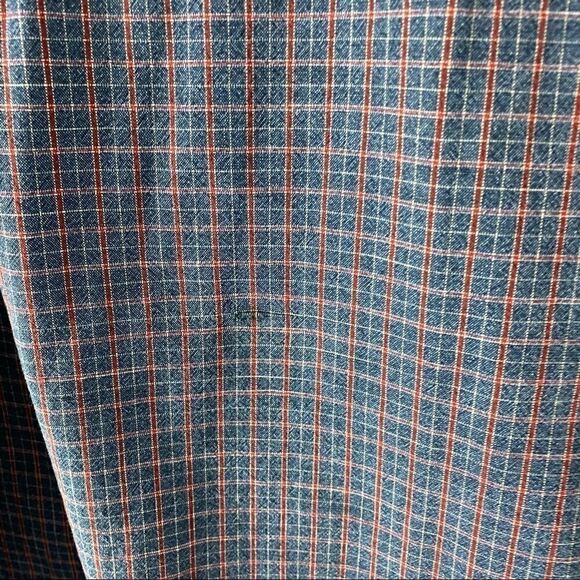 LL Bean Long Sleeve Plaid Button Up Shirt - Picture 8 of 9